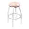 Holland Bar Stool Co 25" Swivel Counter Stool, Chrome Finish, Nat Maple Seat 80225CHNatMpl - alternate 1